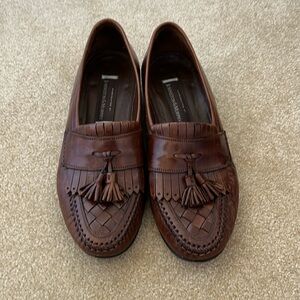 Johnson and Murphy Arrowhead Tassel Loafers